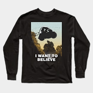 I want to believe v2 Long Sleeve T-Shirt